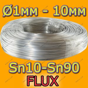 Товары припой без катушки с флюсом